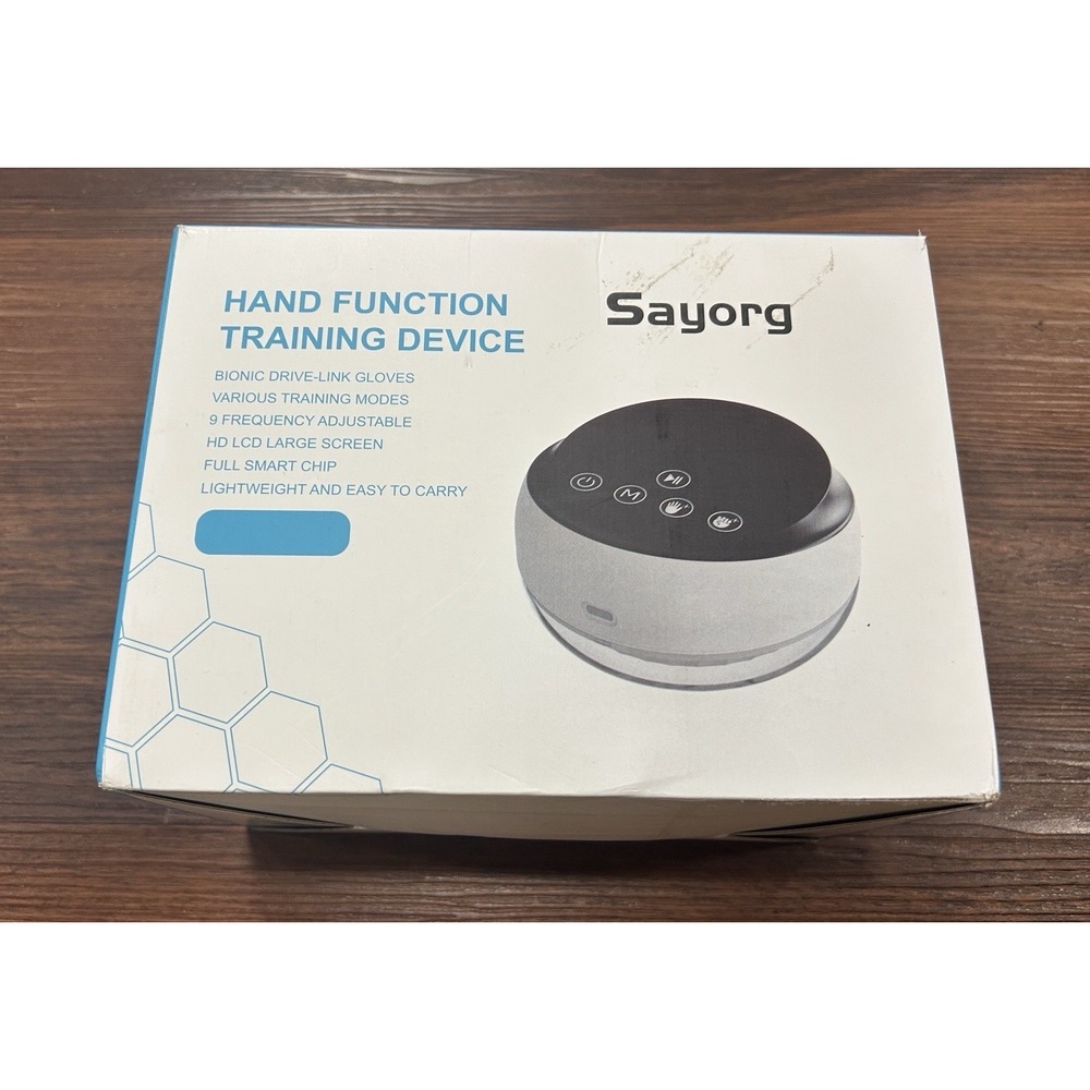 Sayorg Left Hand Function Stroke Rehab Robot Training Device Glove, Size Large